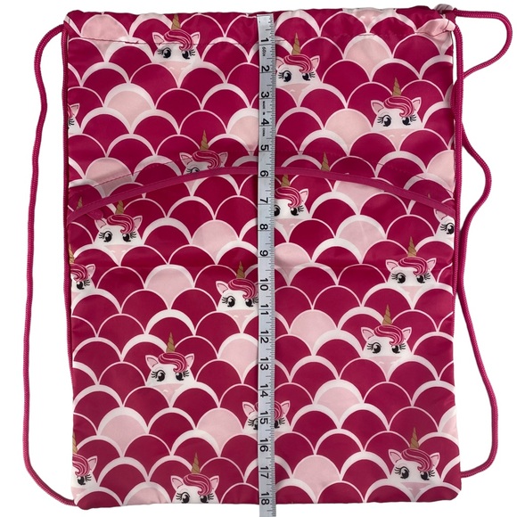 Thirty-One Cinch Drawstring Backpack - Unicorn Dream NEW - Picture 5 of 8
